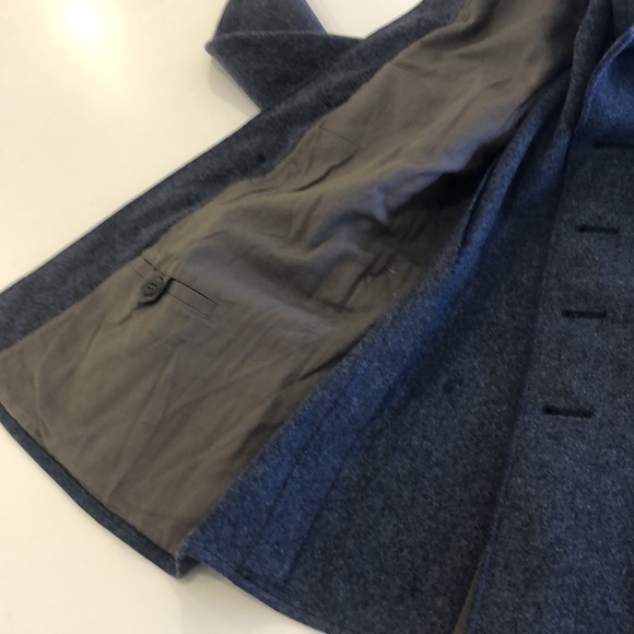 Swiss Cross Military Mens WW11 Wool Jacket, Sz 46 p, Epaulets, 5 pockets, 7 butt - Picture 5 of 6